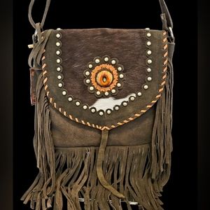 Brand New American Darling Western Mosaic Cactus Conceal Carry Crossbody